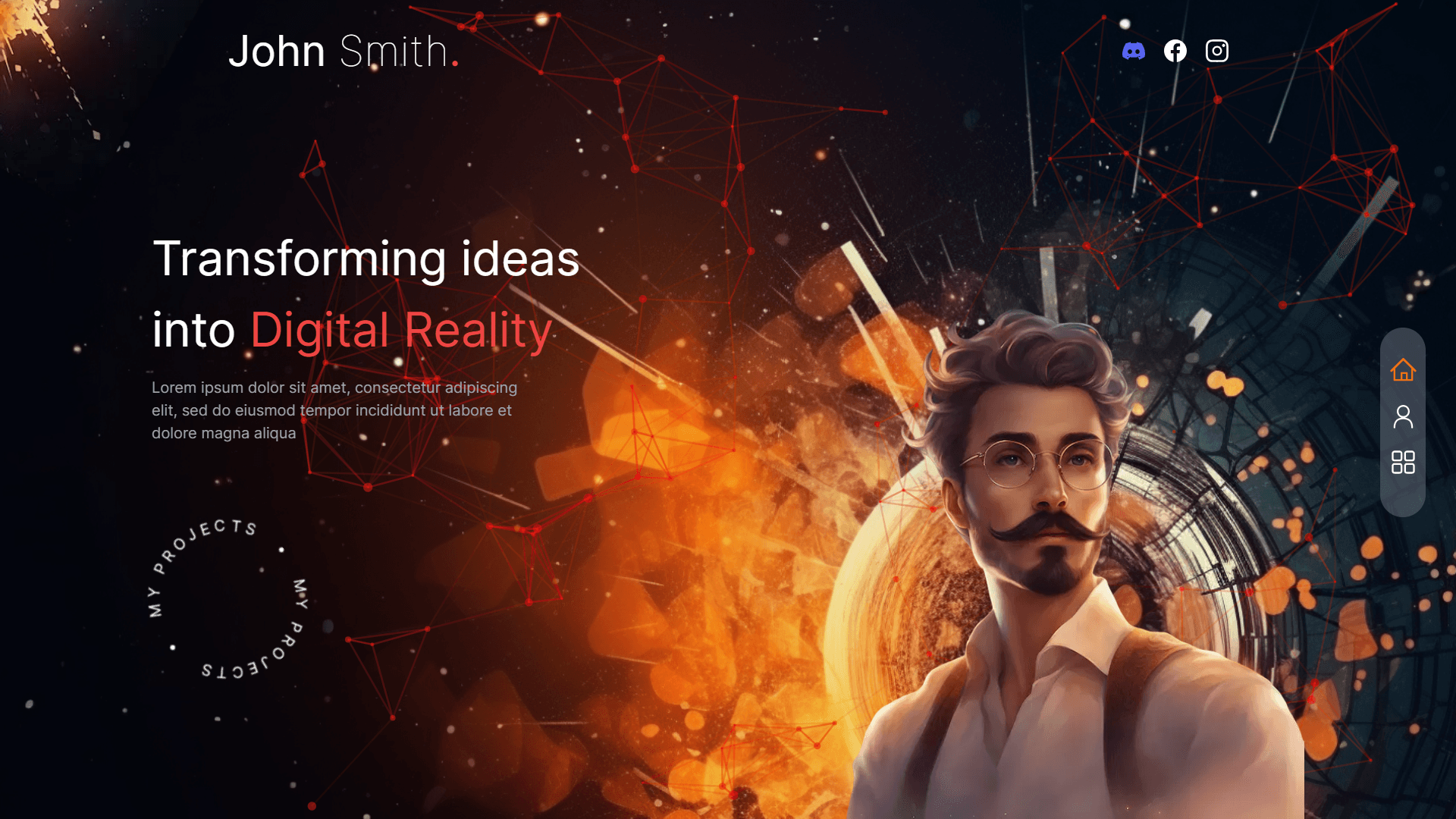 Modern Next.js 14 Portfolio